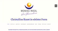 Desktop Screenshot of monika-riedl.com